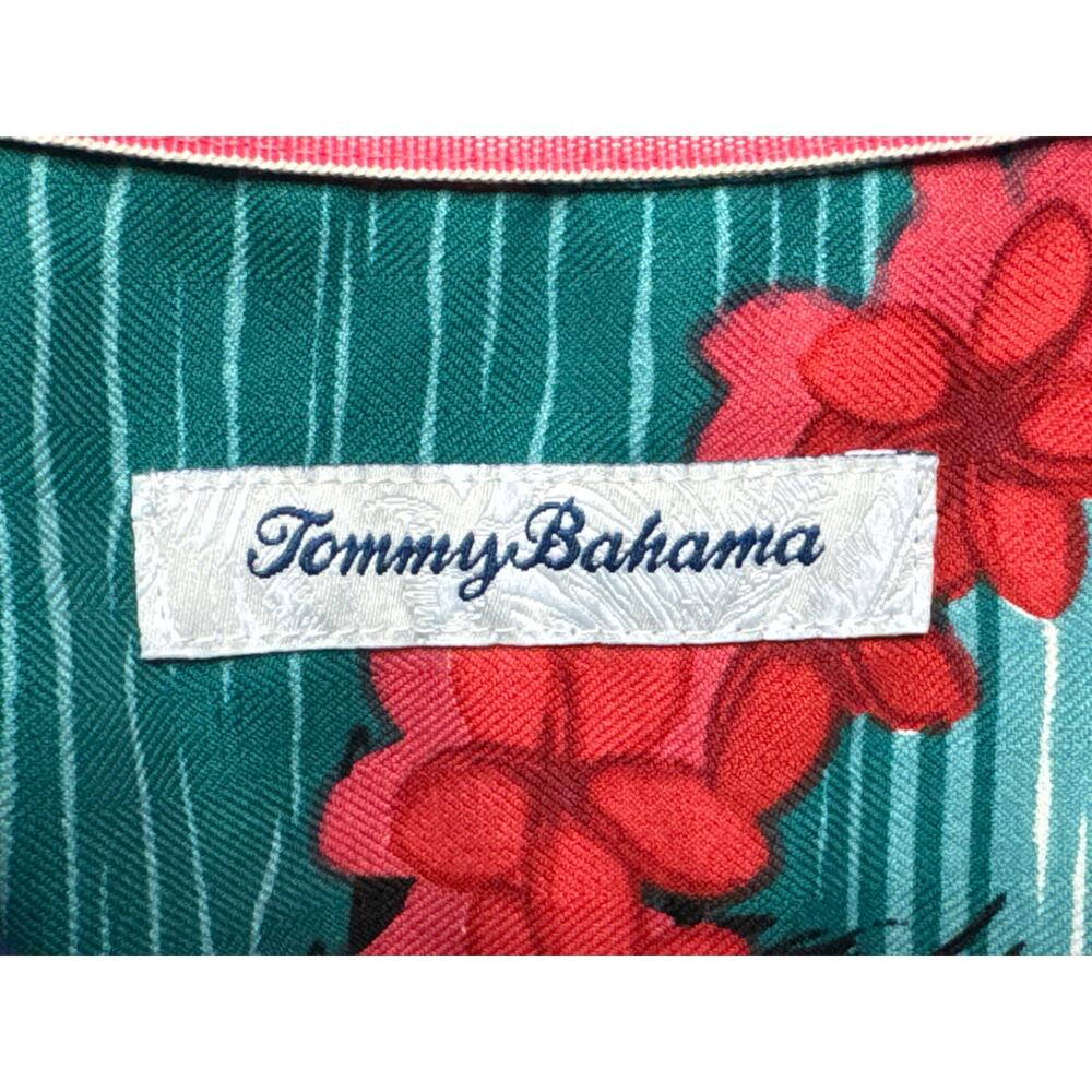 Tommy Bahama Men's Holiday Collection "Moonlight in Paradise" Button Up Shirt -L - Picture 5 of 7